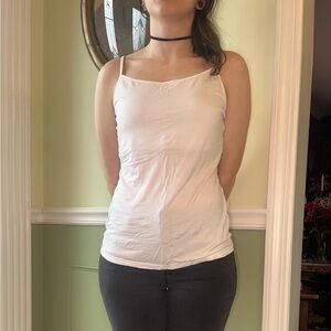 INC International Concepts white cami tank top